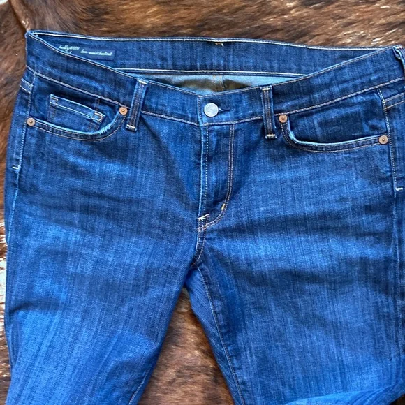 Citizen of Humanity boot cut Kelley # 001 low waist jeans size 30 - Picture 3 of 6